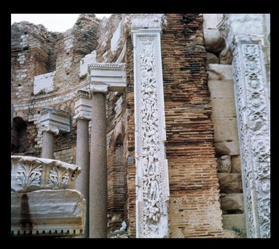 Pilasters at the Severan Basilica by Roman